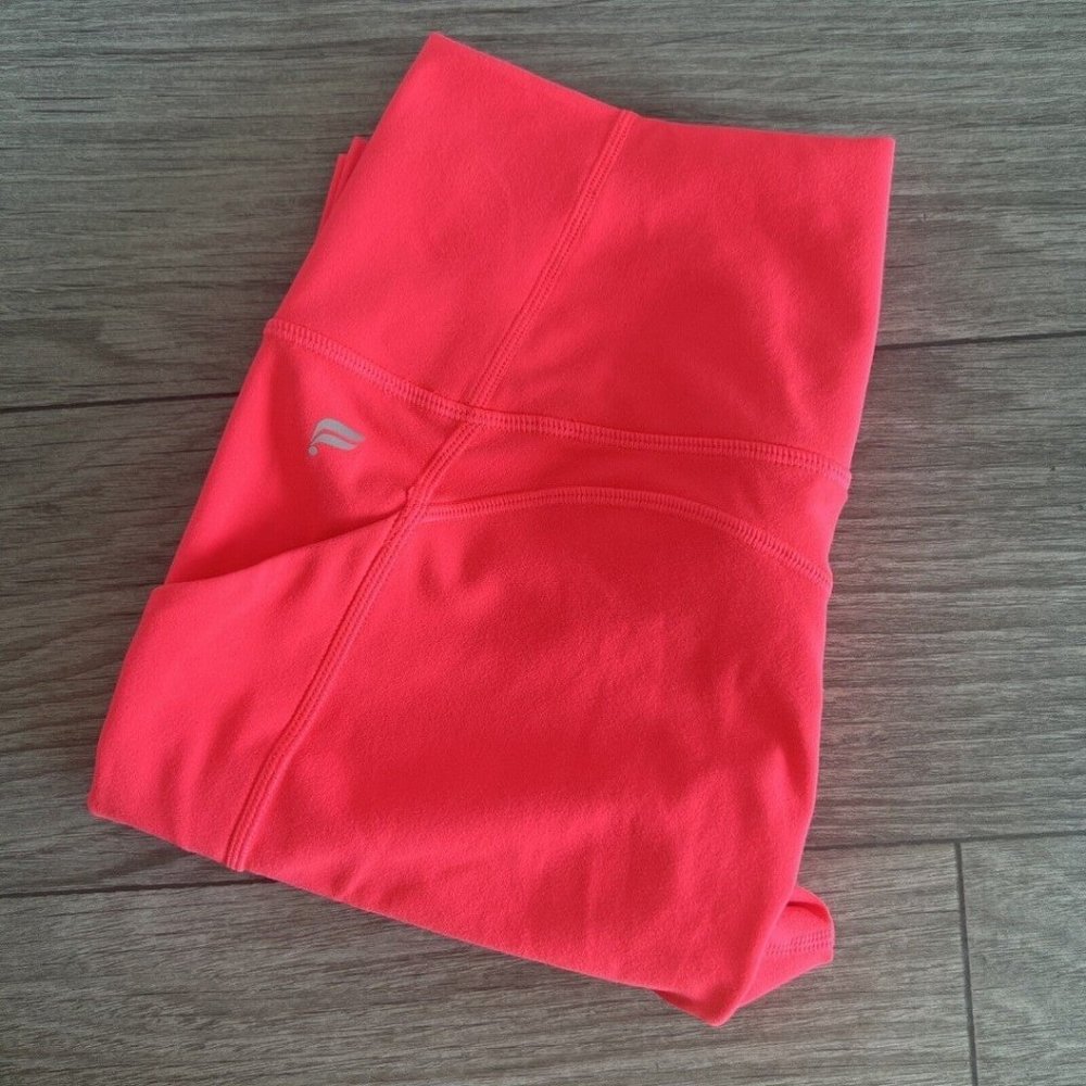 New Fabletics PureLuxe Oasis High Waisted Pocket 7/8 Leggings Size Small